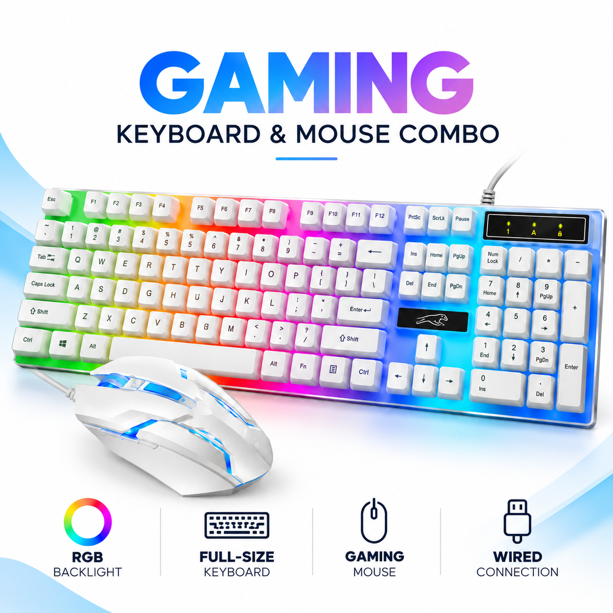 G21B RGB Gaming Keyboard & Mouse Combo