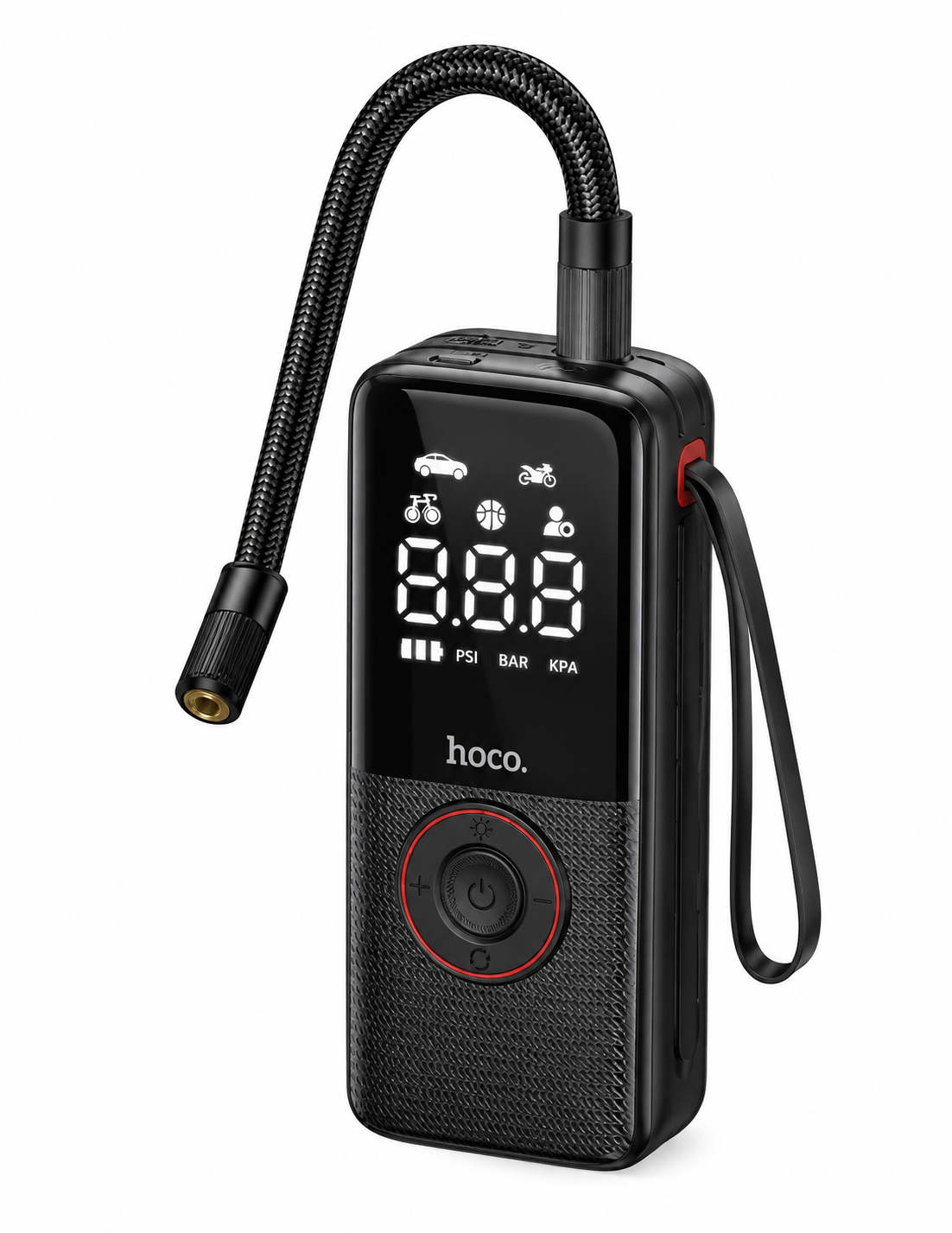 HOCO ZP18 Enlighten Portable Smart Air Pump with Light