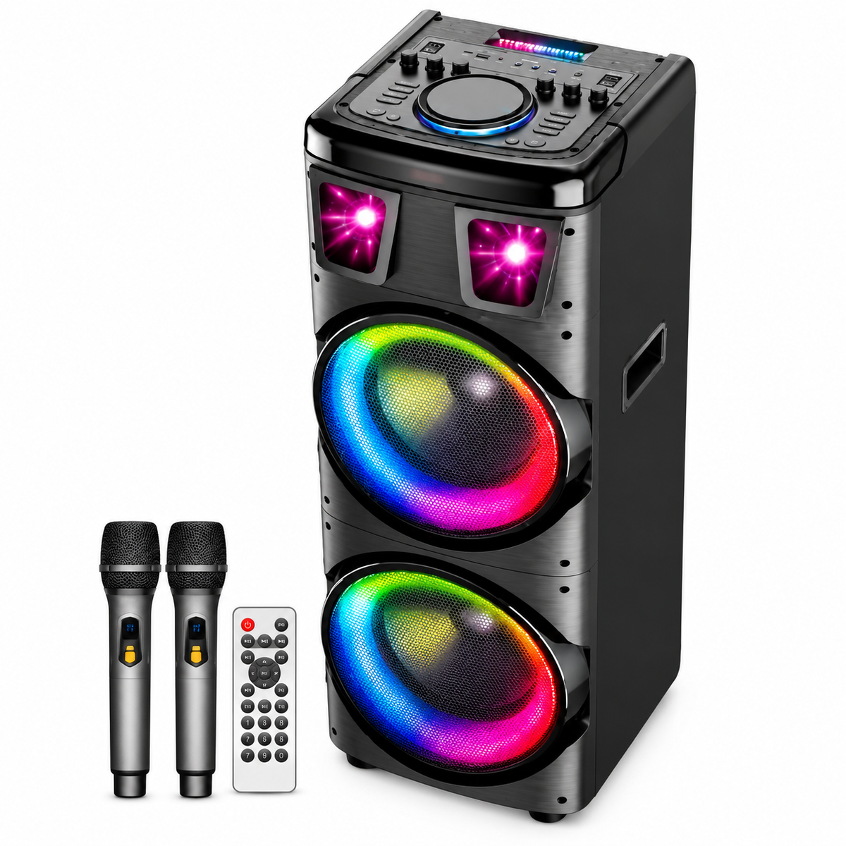 iKaraoke Box BTS-1708 Dual 10" 200W Speaker