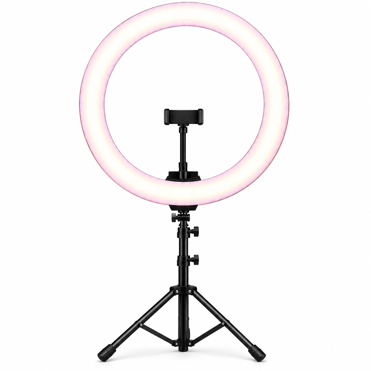 Professional LED Ring Light with Adjustable Tripod Stand & Phone Holder