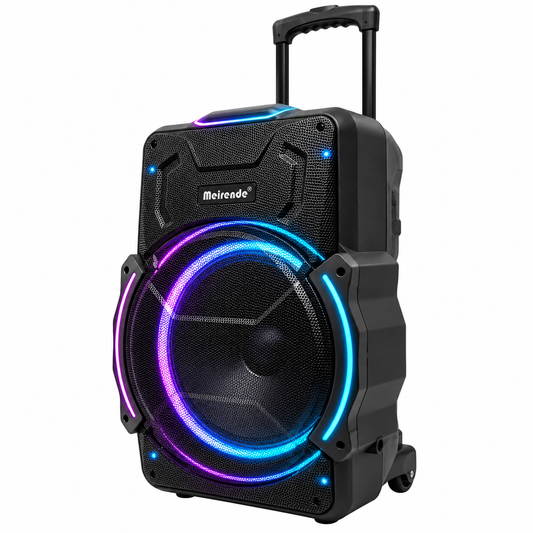 Meirende MRD-1830 Speaker with 2 Wireless Mics & Remote