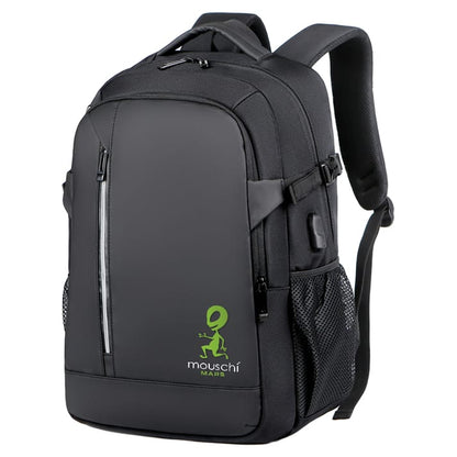 Mouschi LittleAlien MARS 16" Waterproof Laptop Backpack – USB Charging Port & Premium Travel Design