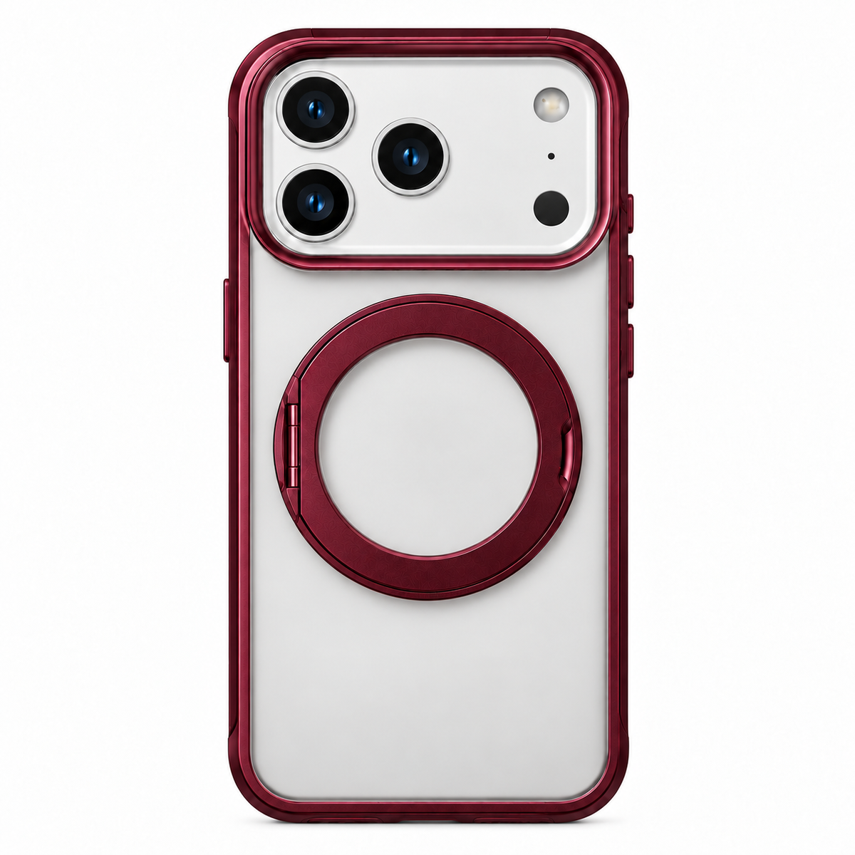 Berlia 360° Rotating Magnetic Ring Stand Case