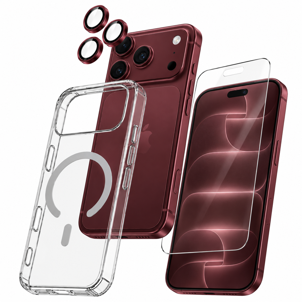 3-in-1 Full Protection Set – iPhone 18 Pro Max
