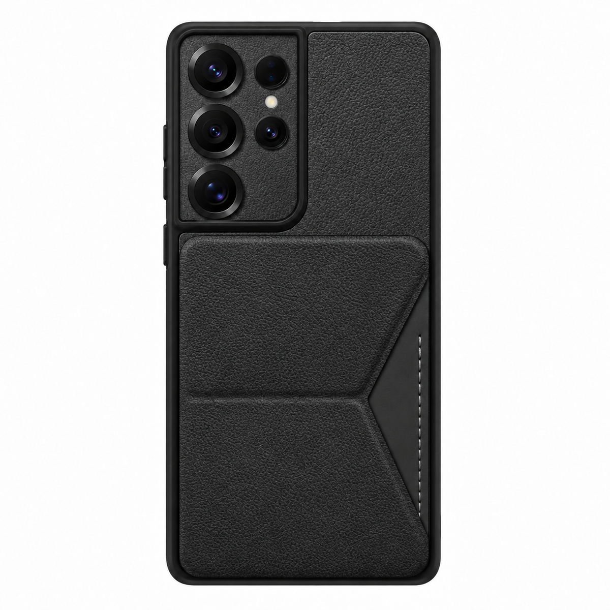 Samsung Galaxy S25 Ultra Premium Leather Wallet Case – Foldable Stand & Card Holder