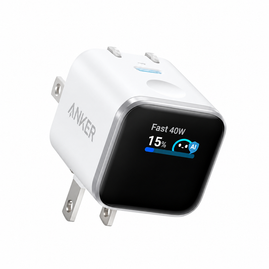 Anker Nano 45W USB-C Charger with Smart Display