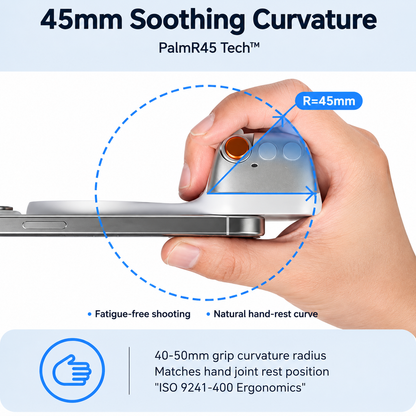 TELESIN Fun Shot Magnetic Grip 2 – Wireless Camera Grip for Smartphones