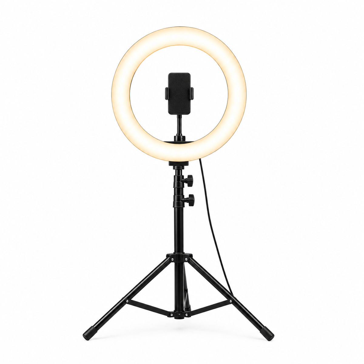 LED Ring Light with Tripod & Phone Holder