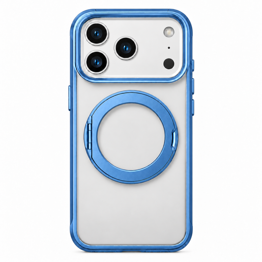 Berlia 360° Rotating Magnetic Ring Stand Case