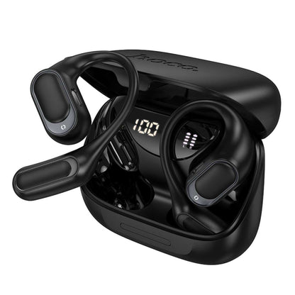 HOCO EA11 Digital Display Open-Ear Wireless Earbuds – 8H Battery Life & Comfortable Ear-Hook Design