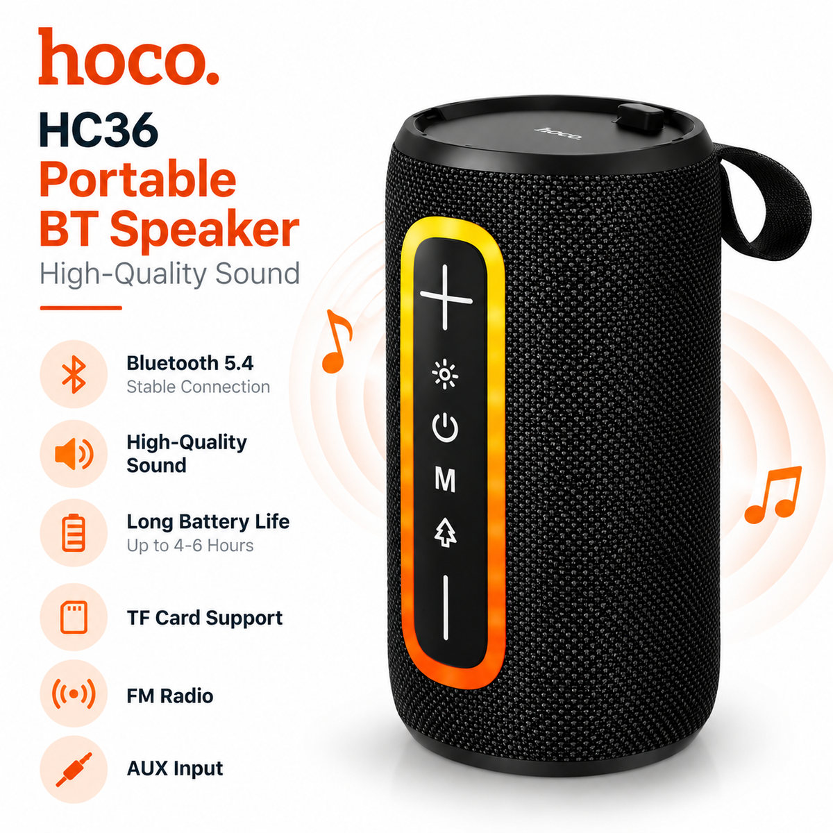 HOCO Portable Bluetooth Speaker