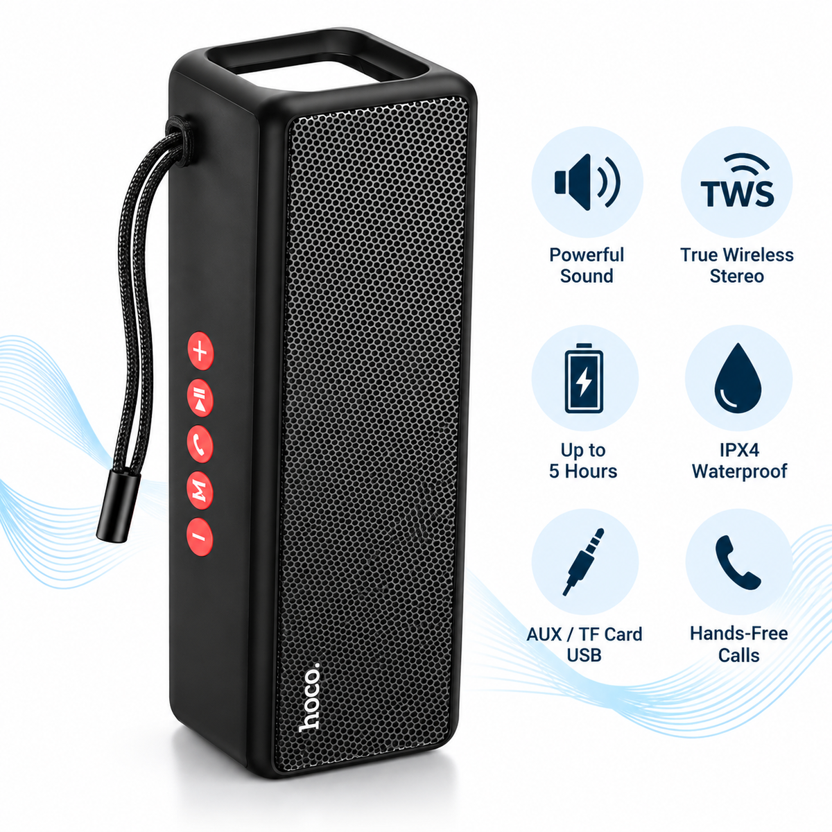HOCO HC3 True Wireless Portable Speaker