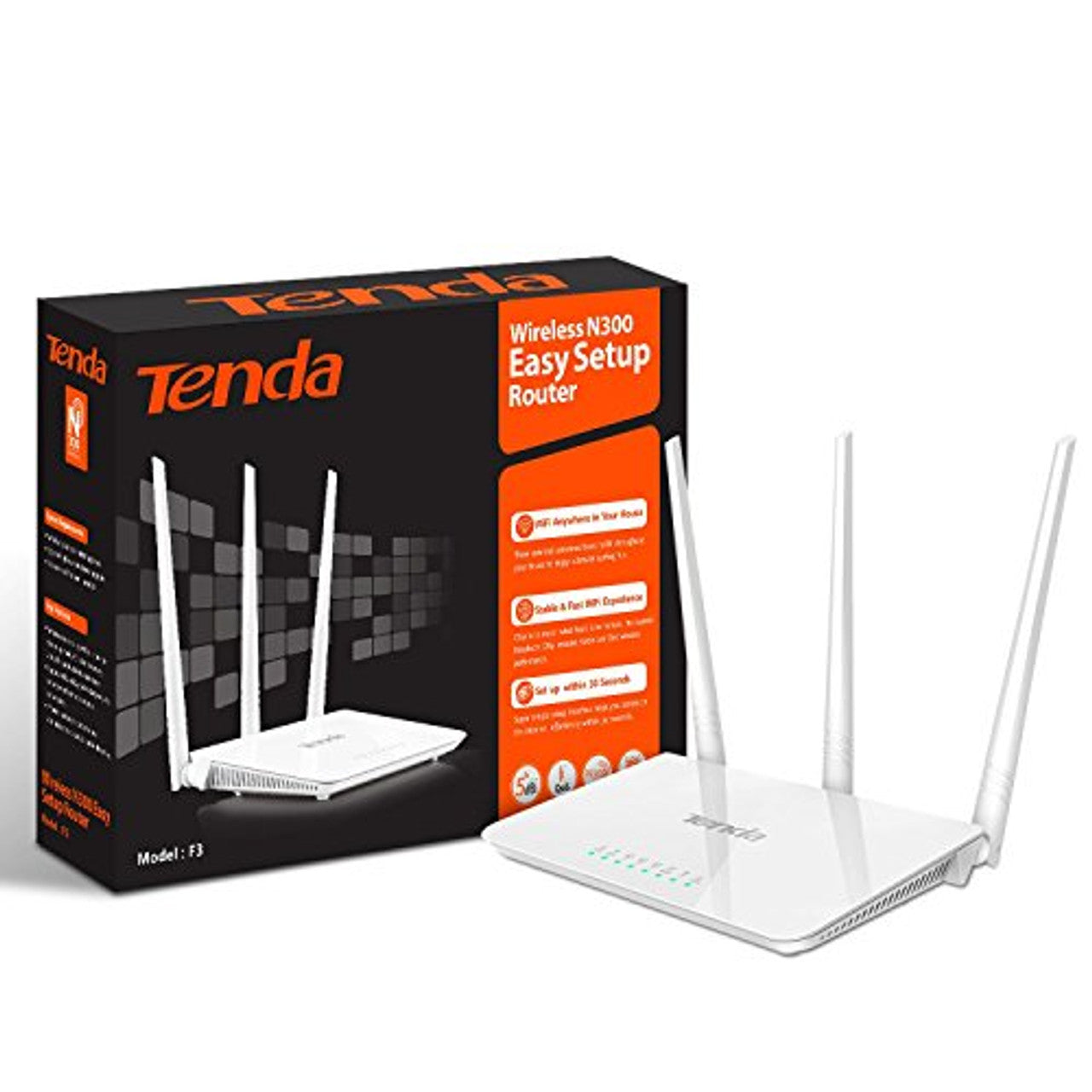 Tenda F3 N300 Wi-Fi Router