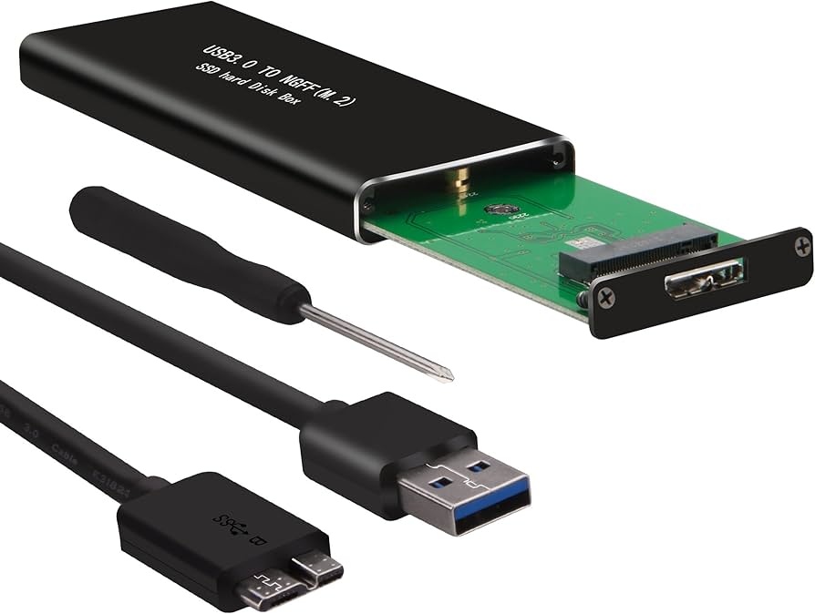 USB 3.0 to M.2 NGFF SSD External Enclosure