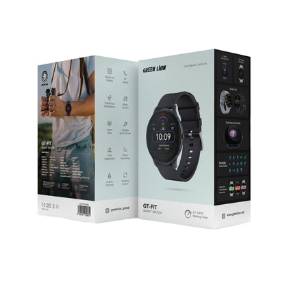 Green Lion GT-FIT Smart Watch – Bluetooth Calling, IP68 Waterproof &amp; 100+ Sports Modes