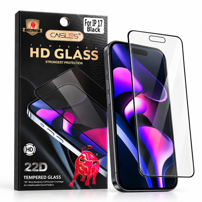 CAISLES 22D HD Tempered Glass Screen Protector for iPhone