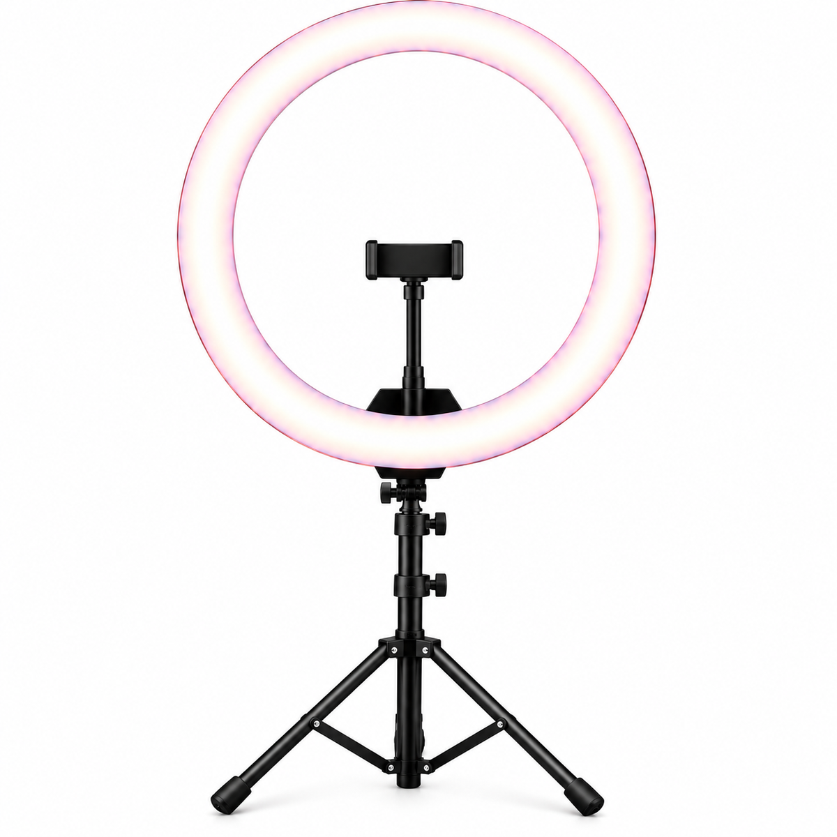 Professional LED Ring Light with Adjustable Tripod Stand & Phone Holder