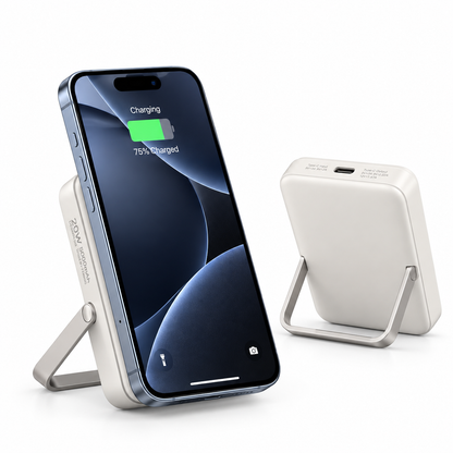 FONENG 5000mAh Magnetic Wireless Power Bank with Stand – 20W