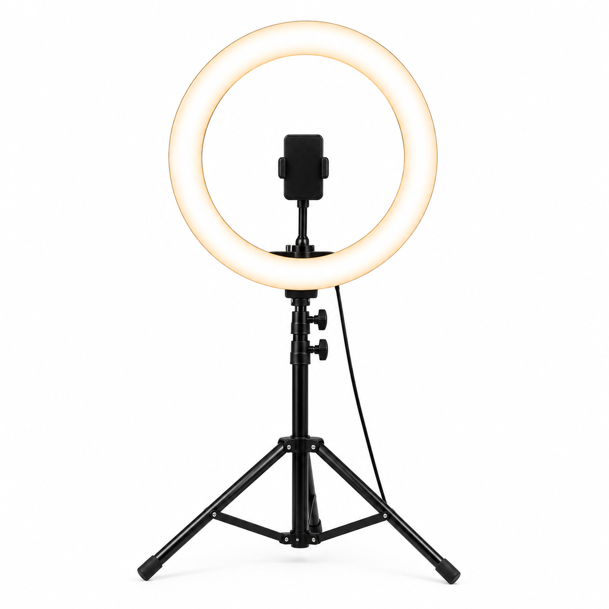 LED Ring Light with Tripod & Phone Holder