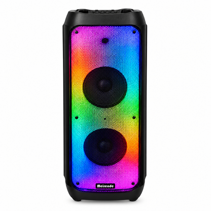 Meirende MRD-1010J Dual 10" Portable RGB Speaker
