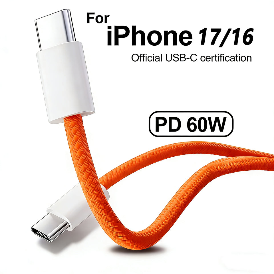 USB-C 60W Fast Charging Cable (1 Meter)