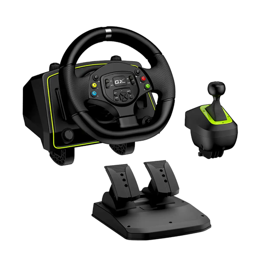 Genius 1080° Vibration Feedback Racing Wheel with Shifter