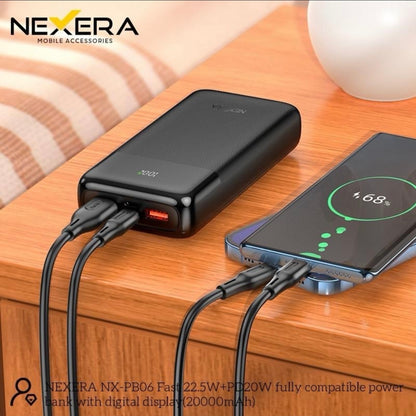 Nexera 20000mAh Power Bank